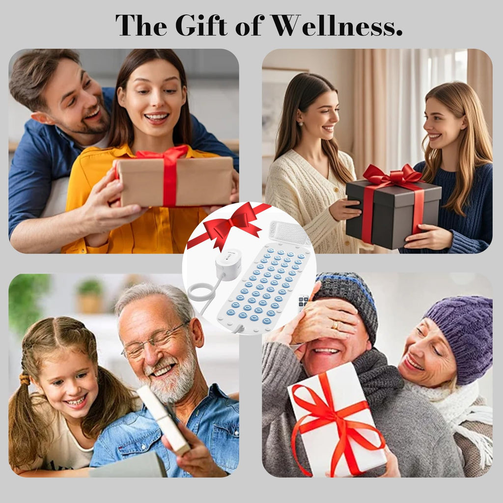 Bubble Bath Mat with Warm Air - Portable Spa for Bathtub, Full Body Waterproof Air Mat with Motorized Air Pump, 6-Speed Adjustable Massage, Remote Control & Non-Slip Suction Cups